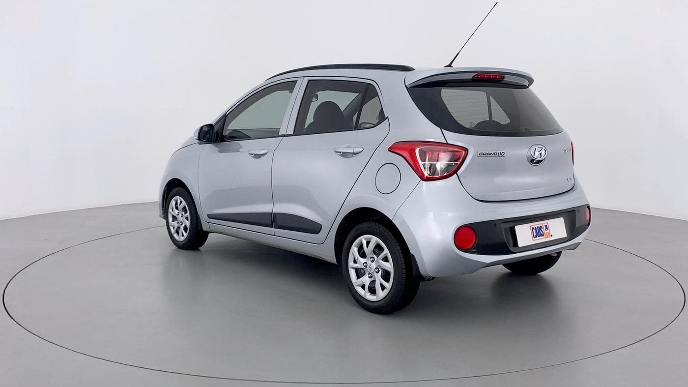 2018 Hyundai Grand i10 SPORTZ 1.2 KAPPA VTVT, Petrol, Manual, 28,653 km, Left Back Diagonal