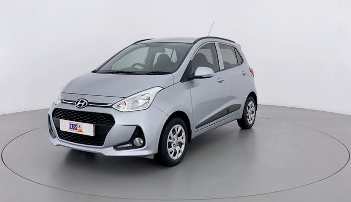 2018 Hyundai Grand i10 SPORTZ 1.2 KAPPA VTVT, Petrol, Manual, 28,653 km, Left Front Diagonal
