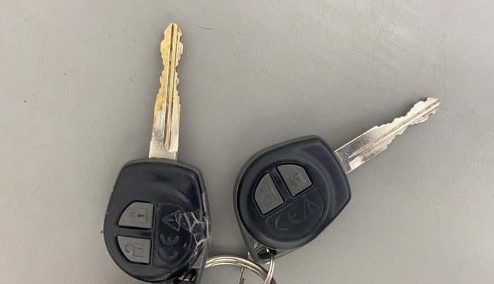 2019 Maruti Vitara Brezza VDI AMT, Diesel, Automatic, 1,53,338 km, Key Close Up