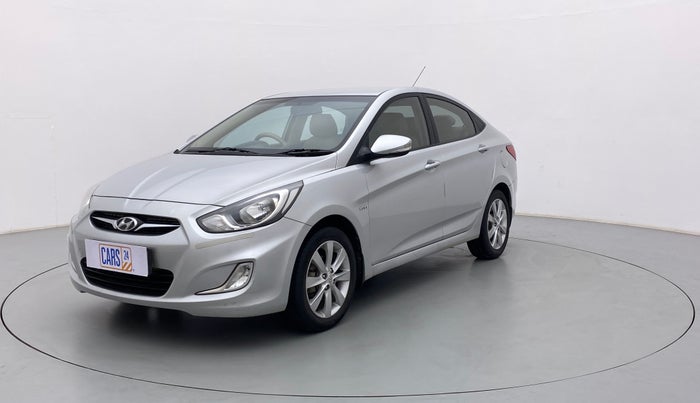 2012 Hyundai Verna FLUIDIC 1.6 SX VTVT, CNG, Manual, 79,618 km, Left Front Diagonal