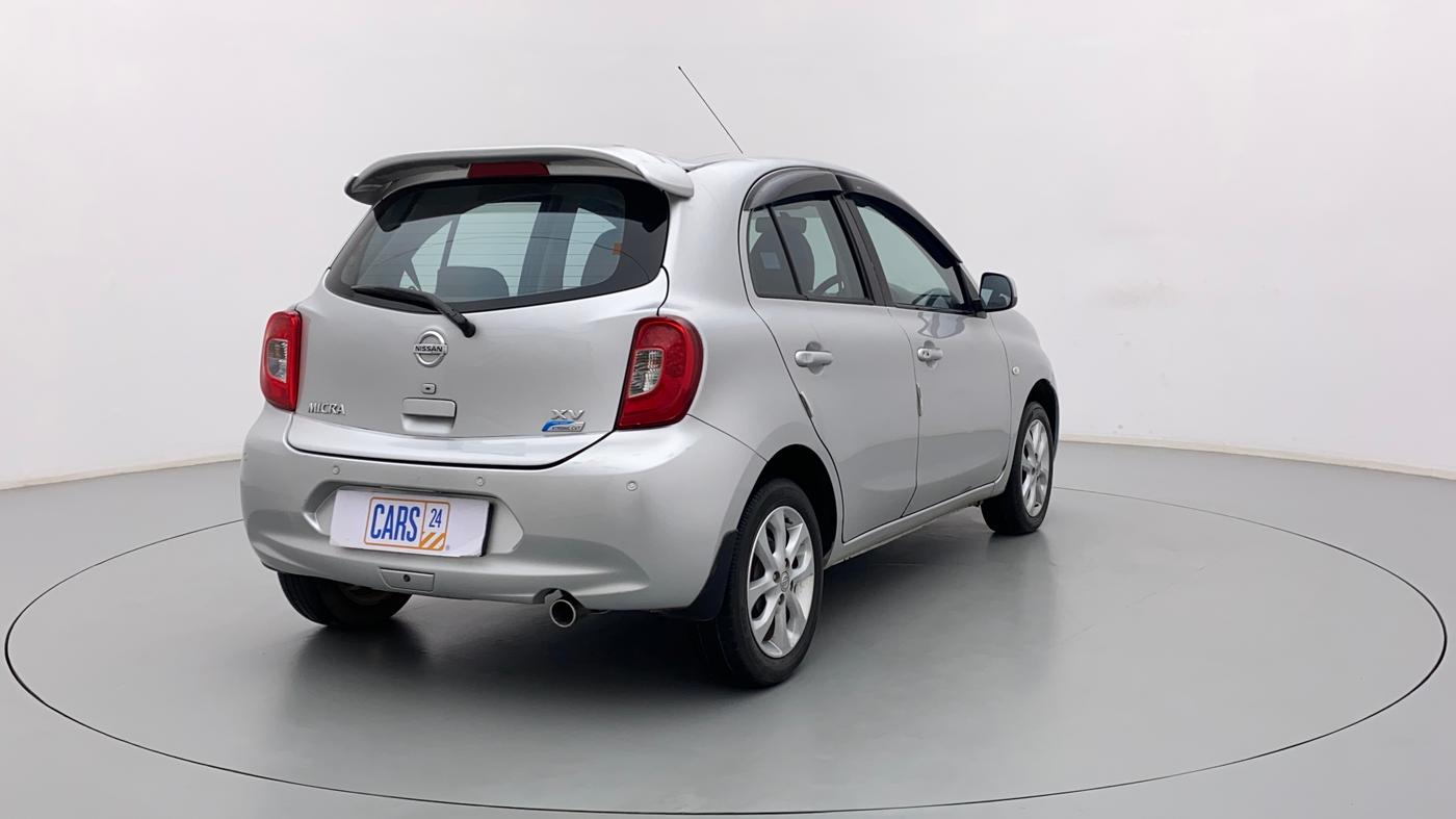 2014 Nissan Micra XV CVT, Petrol, Automatic, 53,202 km, Right Back Diagonal