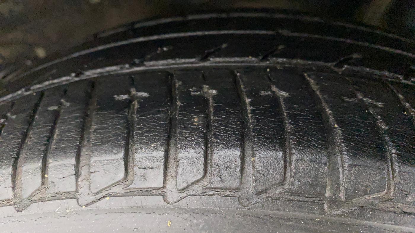 2014 Nissan Micra XV CVT, Petrol, Automatic, 53,202 km, Left Rear Tyre Tread