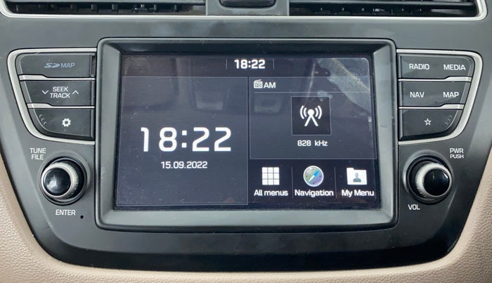 2019 Hyundai Elite i20 1.2  ASTA (O) CVT, Petrol, Automatic, 14,735 km, Infotainment System