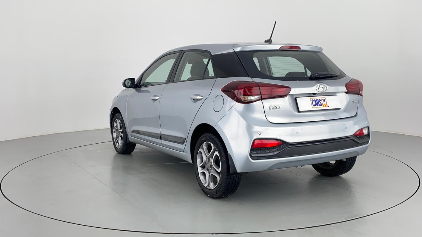 2019 Hyundai Elite i20 1.2  ASTA (O) CVT, Petrol, Automatic, 14,735 km, Left Back Diagonal