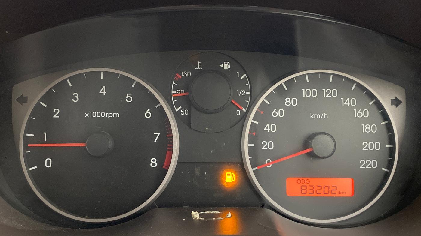 2009 Hyundai i20 MAGNA 1.2 VTVT, Petrol, Manual, 83,421 km, Odometer Image