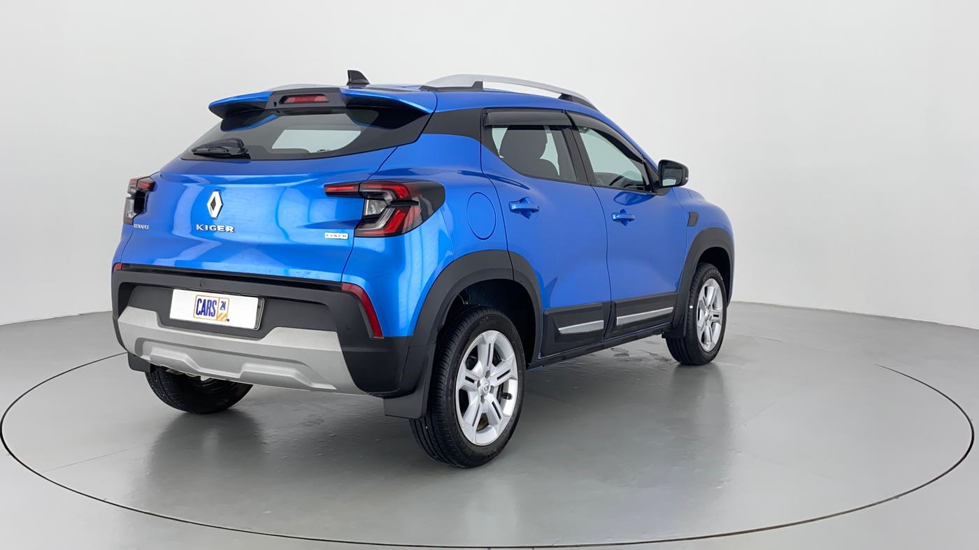 2021 Renault Kiger RXT 1.0 AMT, Petrol, Automatic, 6,840 km, Right Back Diagonal