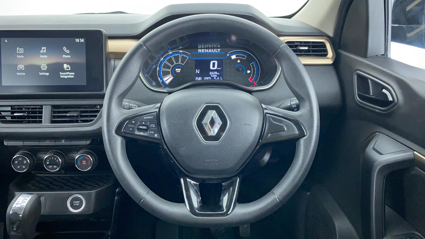 2021 Renault Kiger RXT 1.0 AMT, Petrol, Automatic, 6,840 km, Steering Wheel Close Up