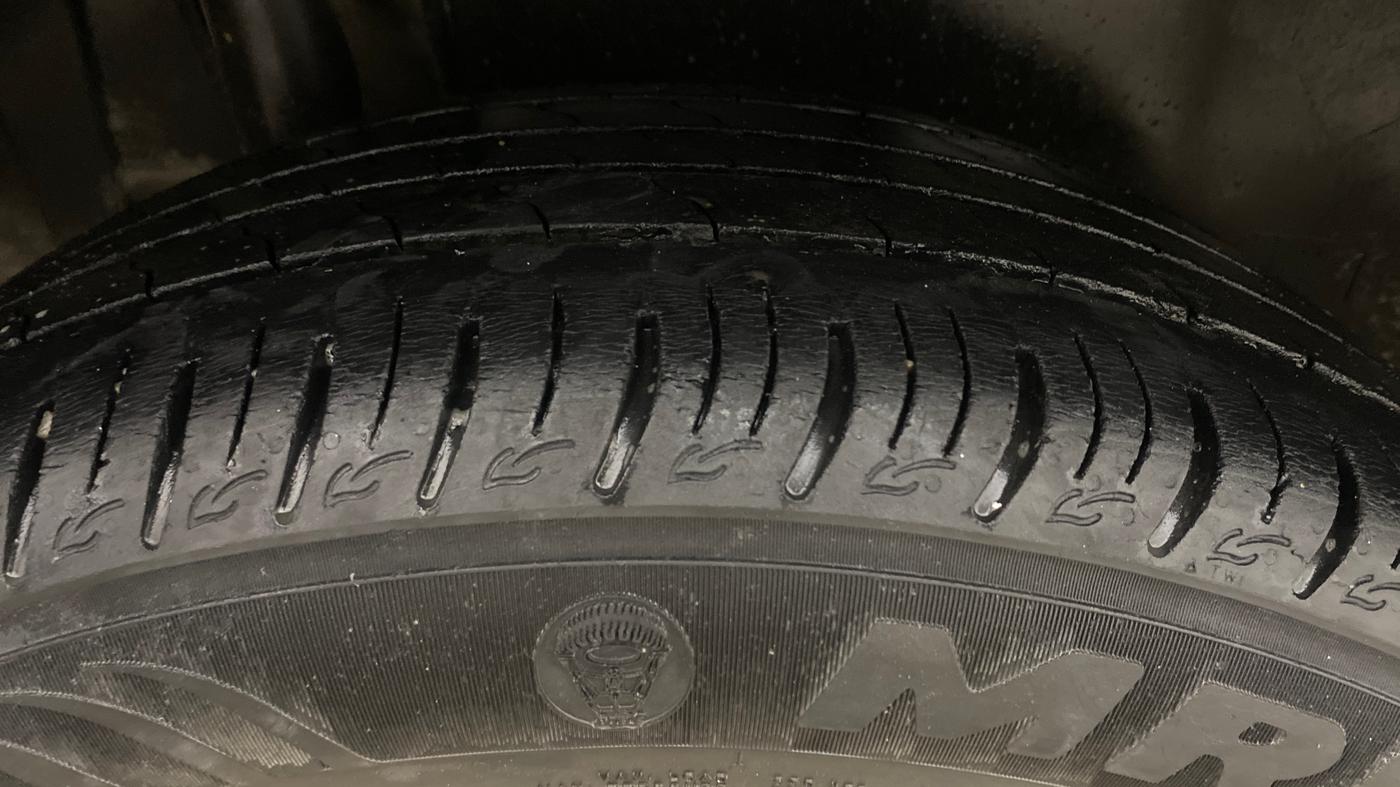 2021 Maruti Vitara Brezza VXI, Petrol, Manual, 62,439 km, Right Rear Tyre Tread