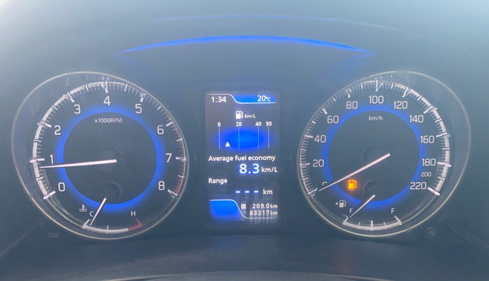 2016 Maruti Baleno ZETA PETROL 1.2, Petrol, Manual, 83,182 km, Odometer Image
