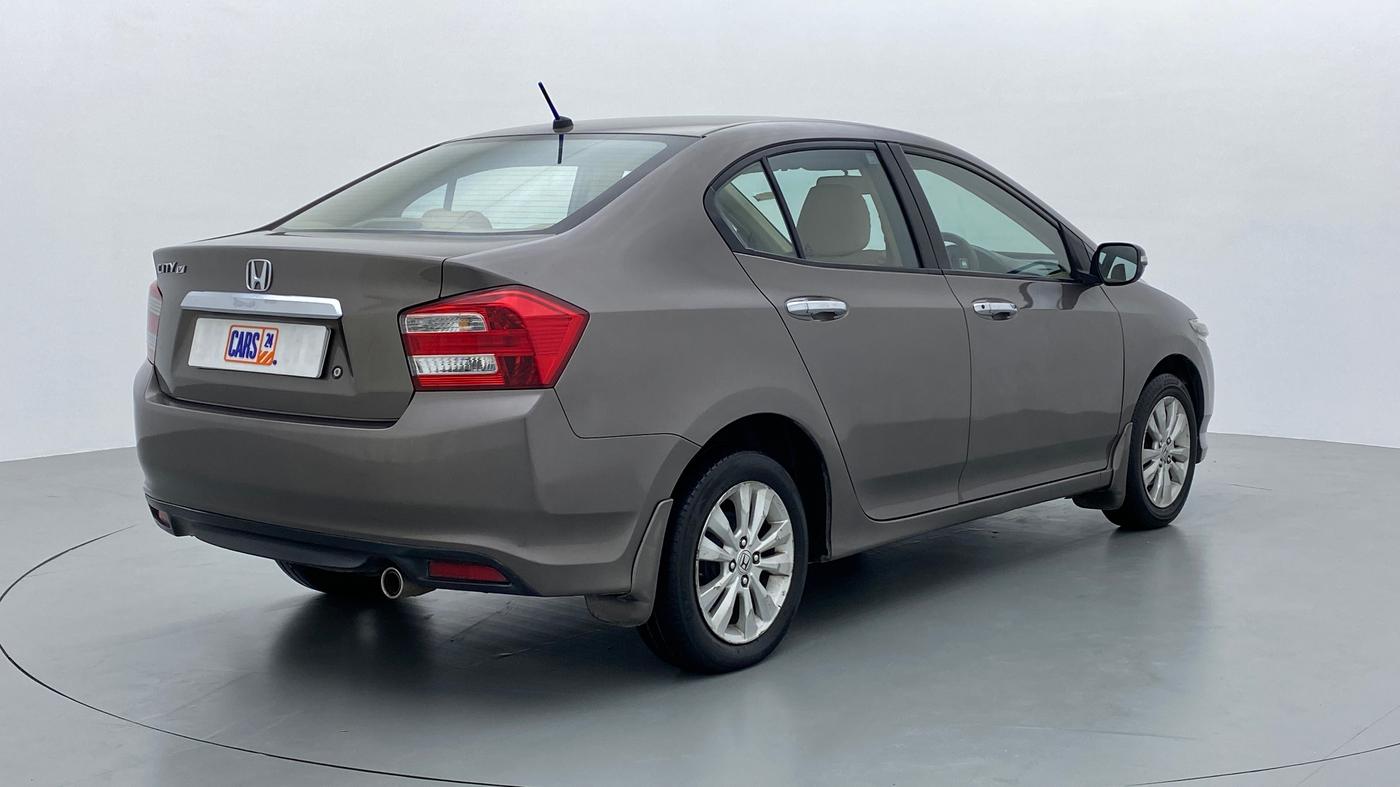 2013 Honda City V MT PETROL, Petrol, Manual, 65,747 km, Right Back Diagonal (45- Degree) View