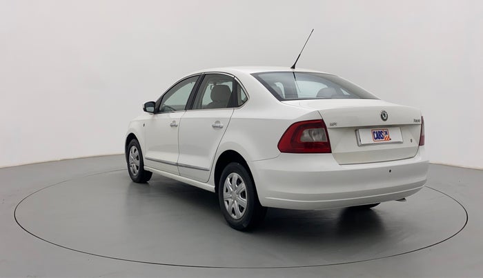 2012 Skoda Rapid AMBITION 1.6 MPFI MT, Petrol, Manual, 91,301 km, Left Back Diagonal