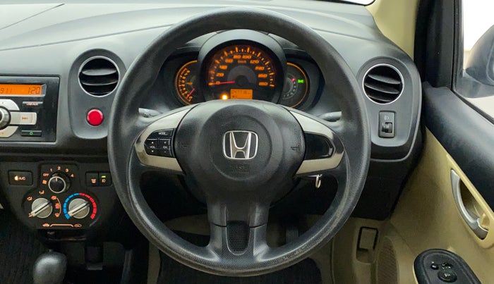 2014 Honda Amaze 1.2L I-VTEC VX AT, Petrol, Automatic, 48,414 km, Steering Wheel Close Up