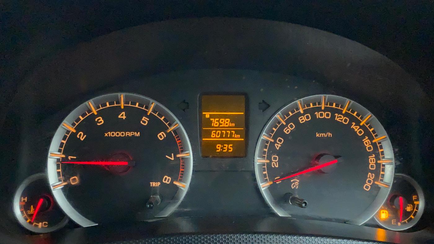 2016 Maruti Swift VXI, Petrol, Manual, 60,812 km, Odometer Image