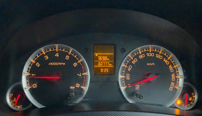 2016 Maruti Swift VXI, Petrol, Manual, 60,812 km, Odometer Image