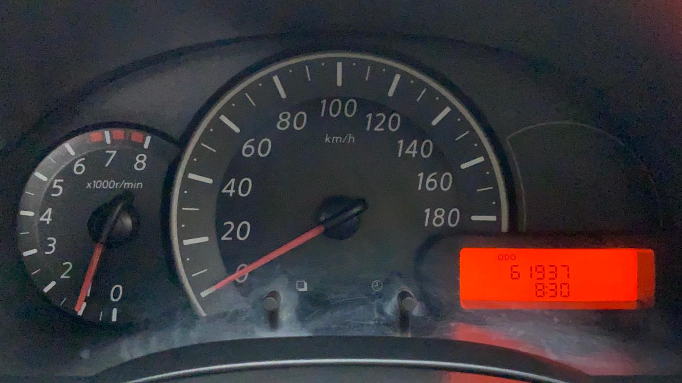 2010 Nissan Micra XL PETROL, Petrol, Manual, 62,187 km, Odometer Image
