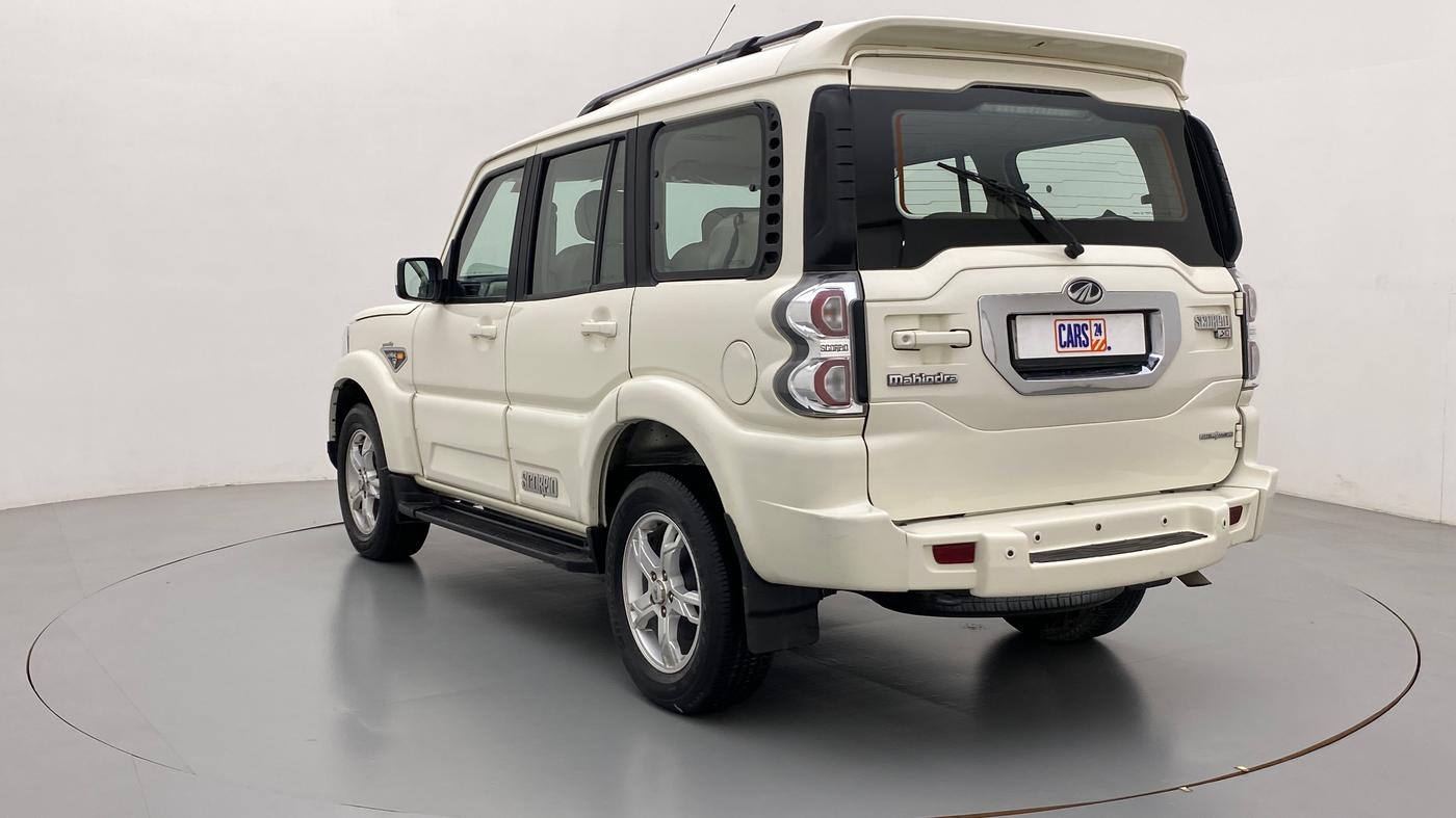 2017 Mahindra Scorpio S10 Intelli Hybrid 2WD, Diesel, Manual, Left Back Diagonal