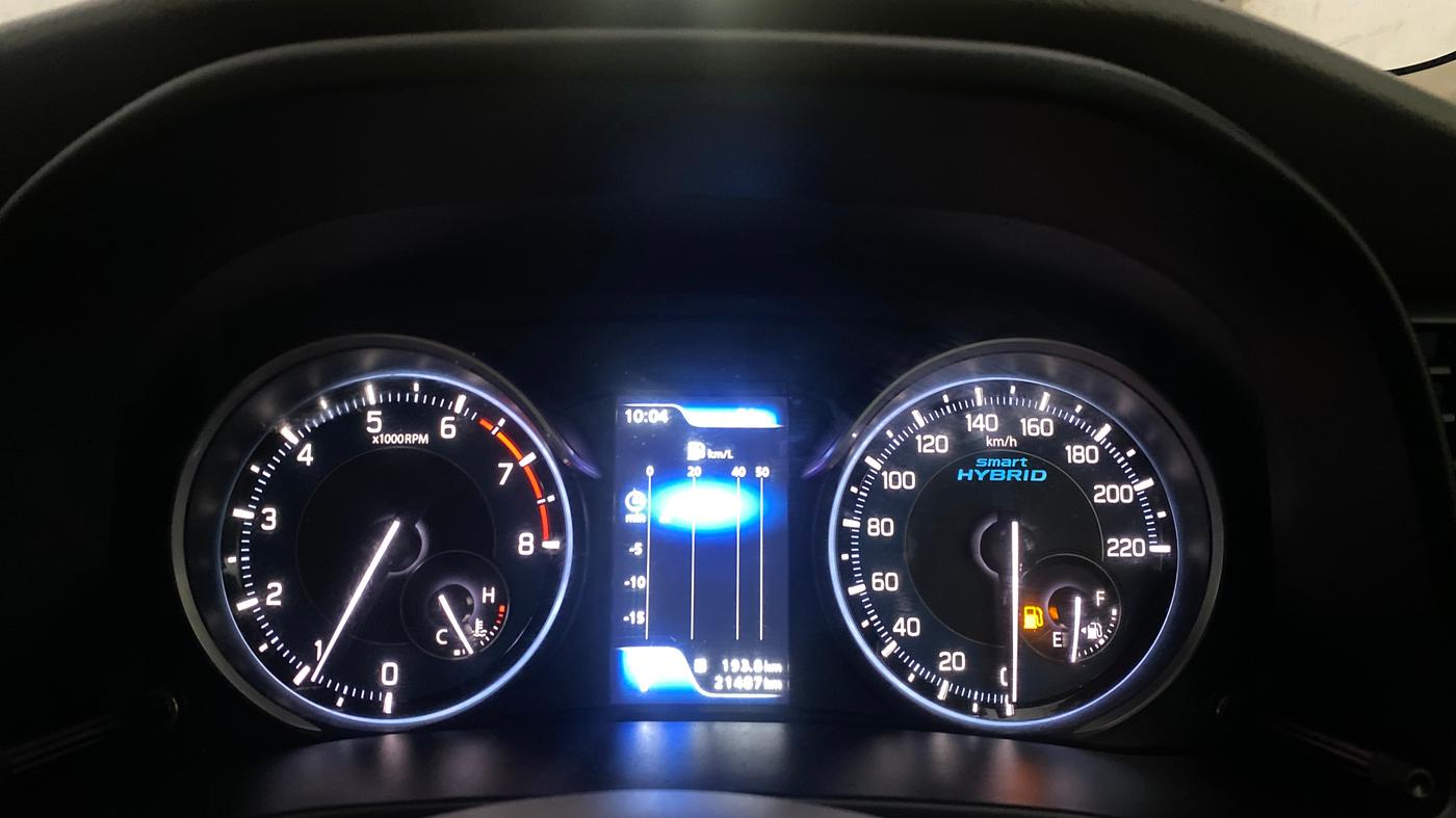 2021 Maruti Ertiga ZXI AT SHVS, Petrol, Automatic, 21,481 km, Odometer Image