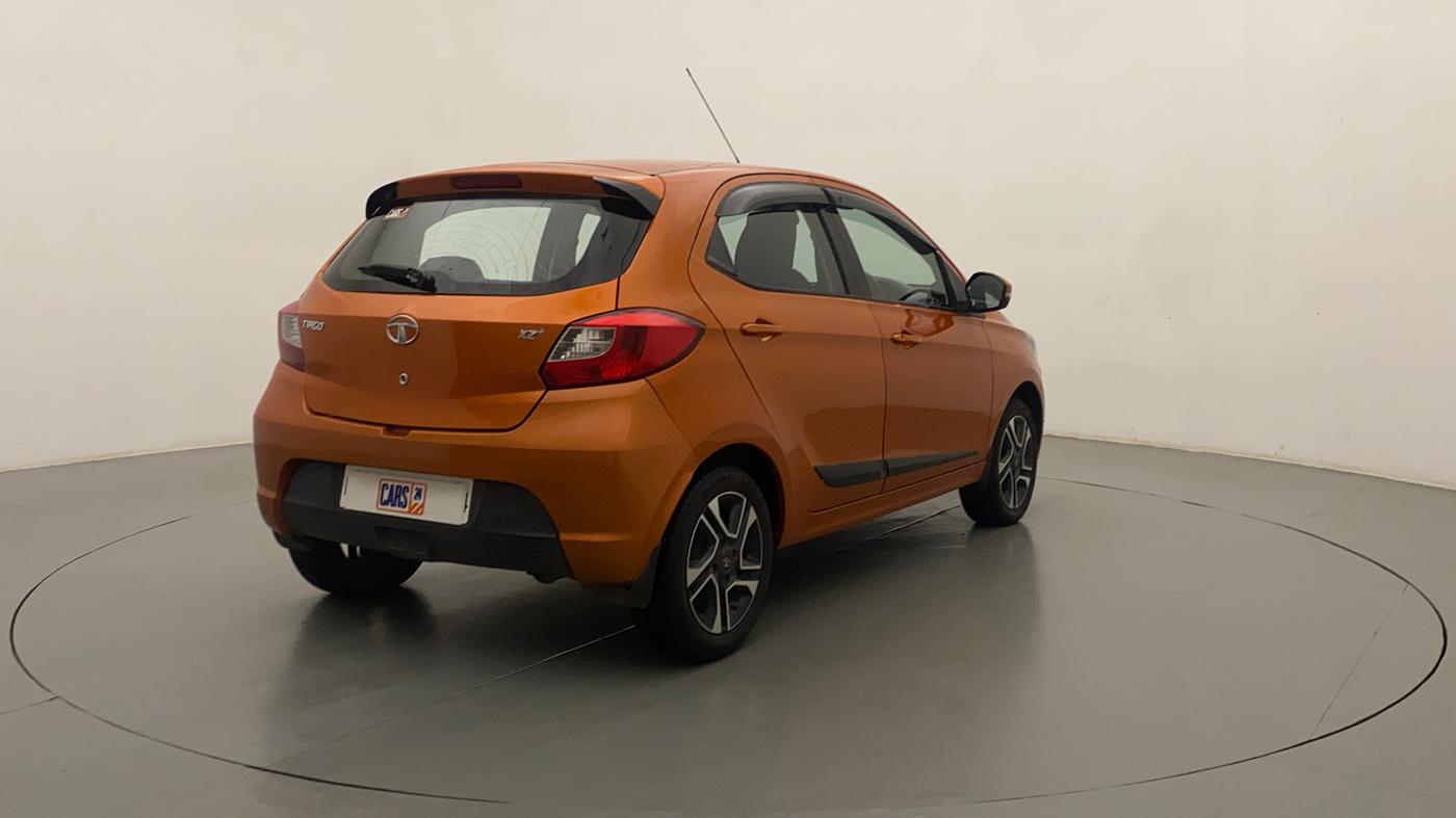 2018 Tata Tiago XZ PLUS PETROL, CNG, Manual, 36,638 km, Right Back Diagonal