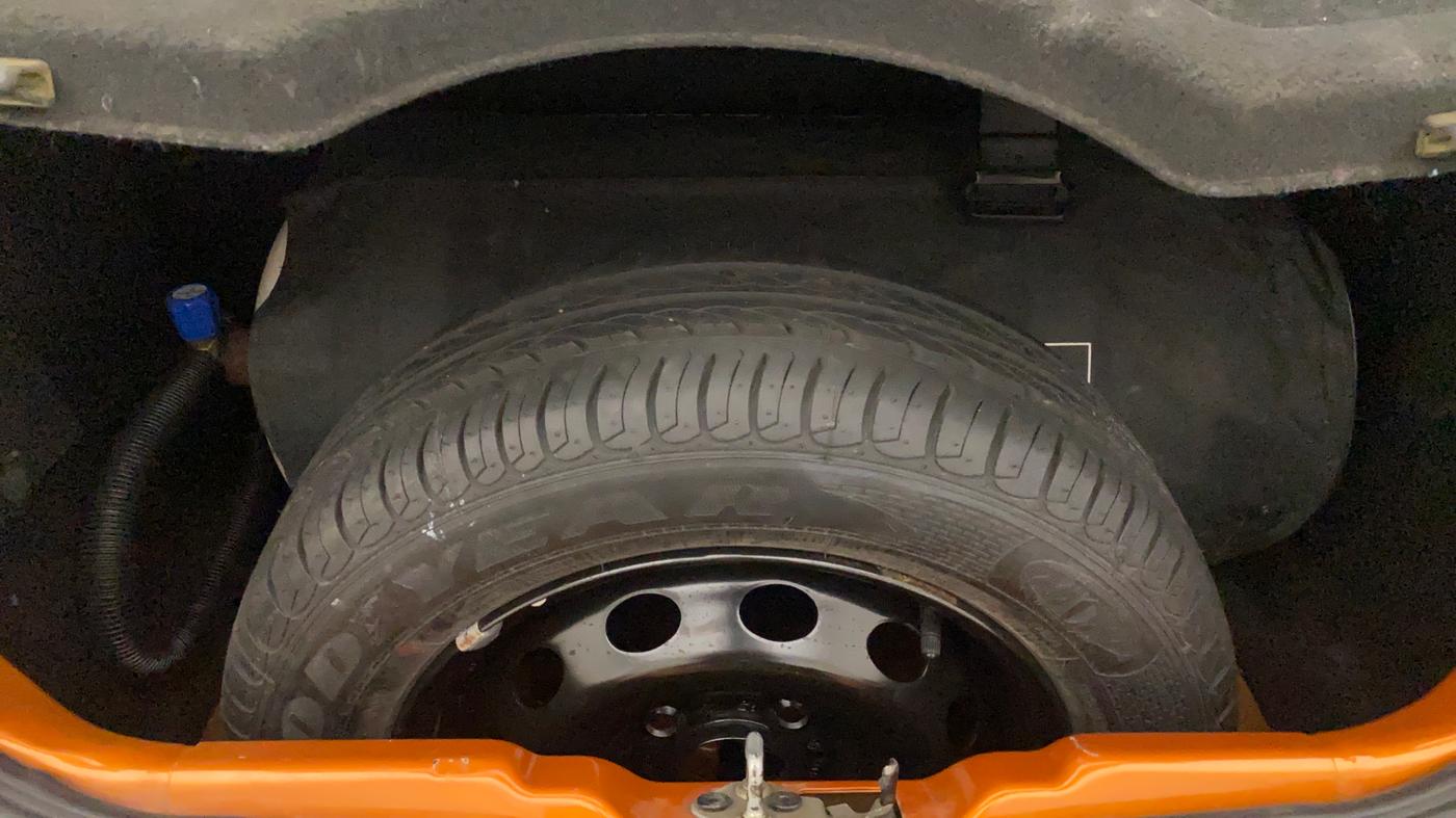 2018 Tata Tiago XZ PLUS PETROL, CNG, Manual, 36,638 km, Boot Inside