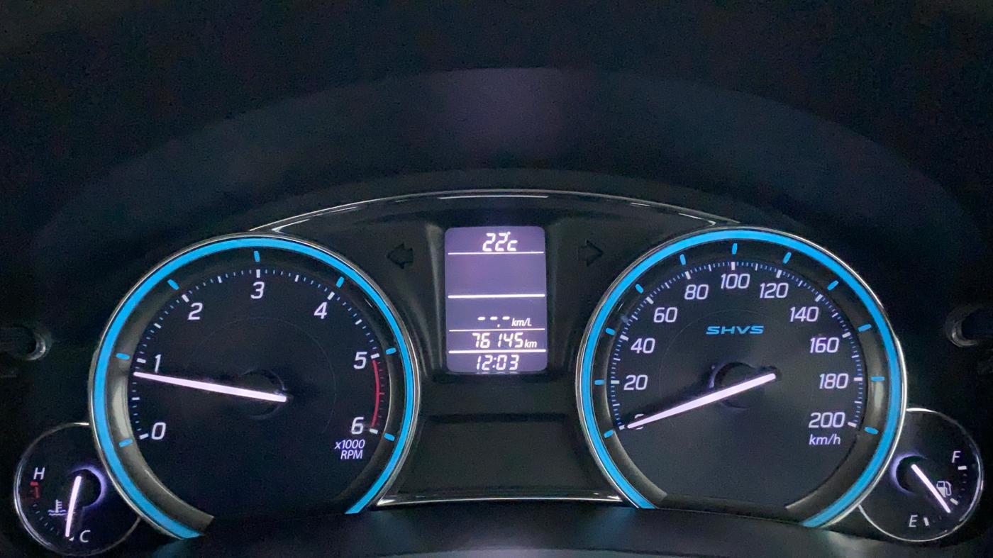 2016 Maruti Ciaz ZDI+ SHVS, Diesel, Manual, 76,136 km, Odometer Image