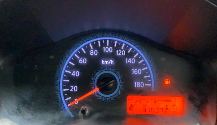 2019 Datsun Redi Go A, Petrol, Manual, 37,928 km, Odometer Image