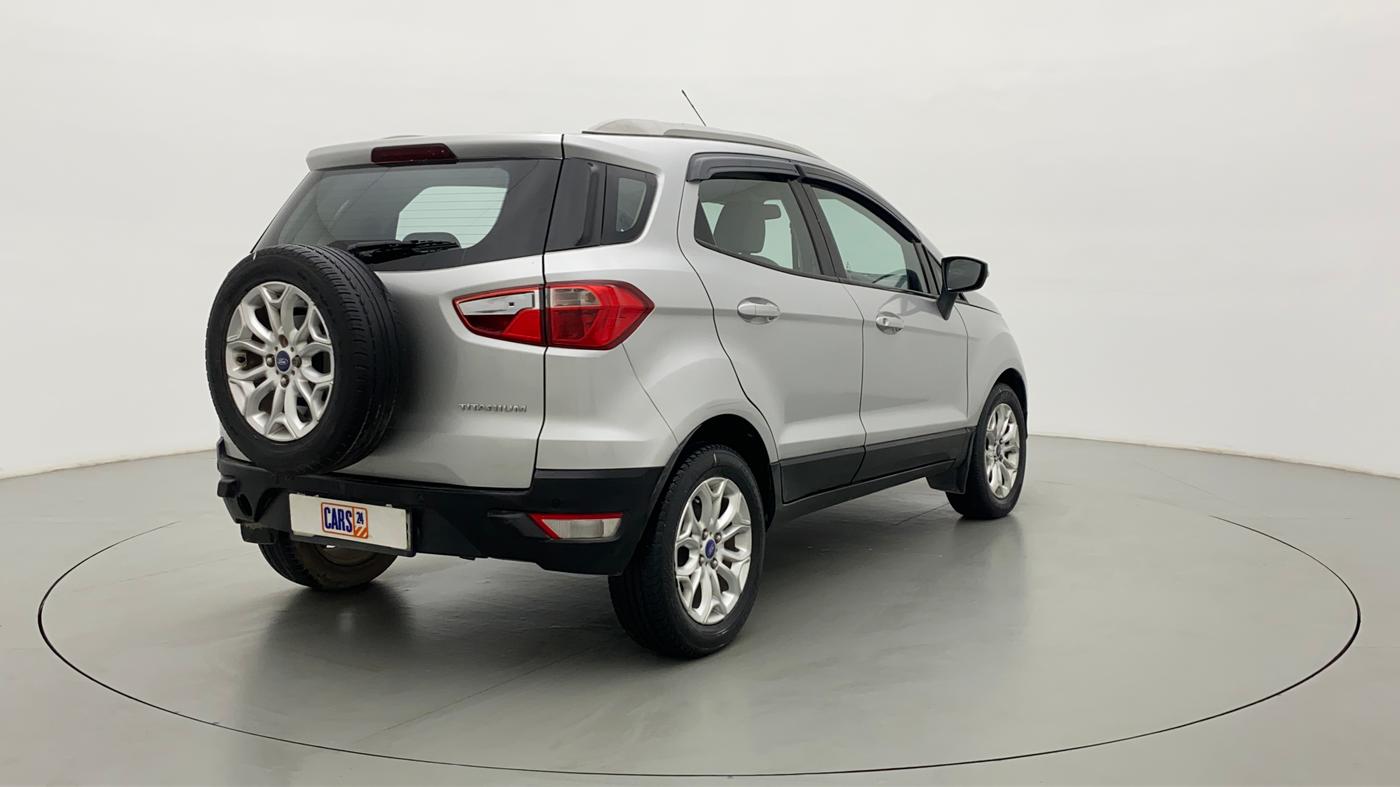 2015 Ford Ecosport 1.5 TITANIUM TI VCT AT, CNG, Automatic, 47,846 km, Right Back Diagonal