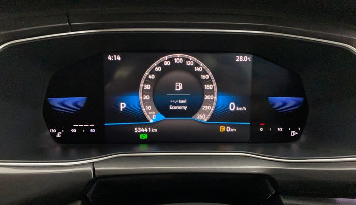 2021 Volkswagen TAIGUN TOPLINE 1.0 TSI AT, Petrol, Automatic, 53,441 km, Odometer Image