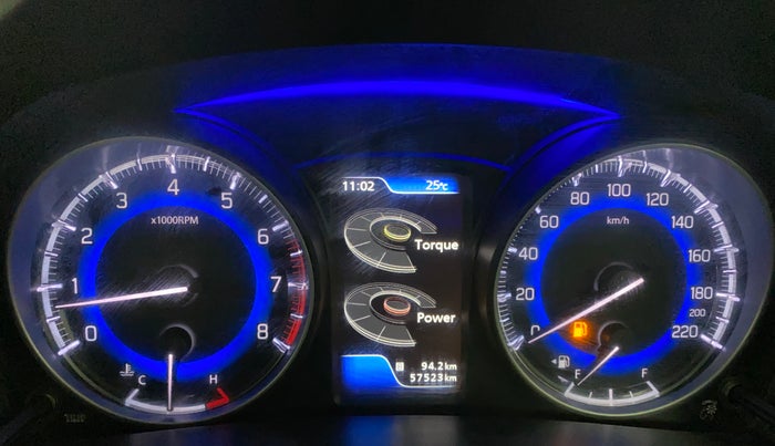 2016 Maruti Baleno ZETA PETROL 1.2, Petrol, Manual, 57,523 km, Odometer Image