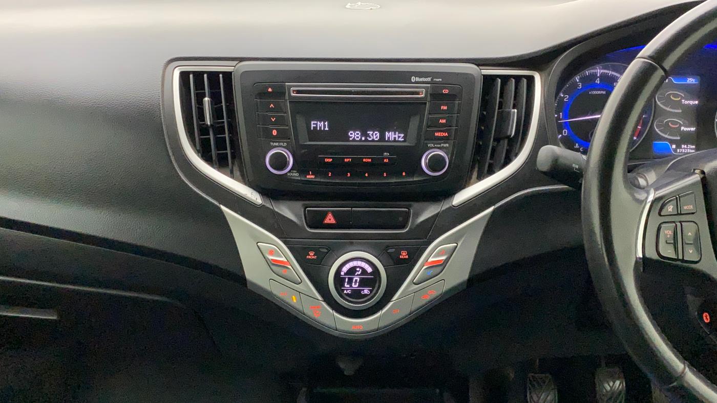 2016 Maruti Baleno ZETA PETROL 1.2, Petrol, Manual, 57,523 km, Air Conditioner