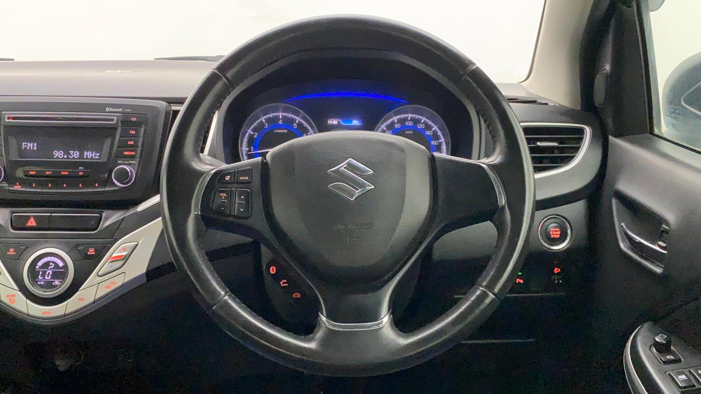 2016 Maruti Baleno ZETA PETROL 1.2, Petrol, Manual, 57,523 km, Steering Wheel Close Up