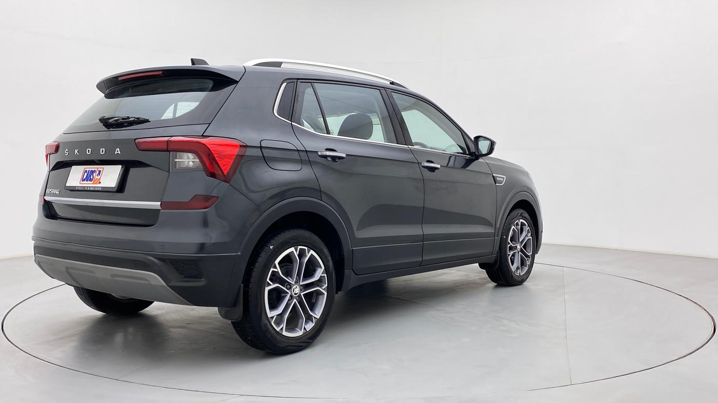2021 Skoda KUSHAQ STYLE 1.0TSI AT, Petrol, Automatic, 14,897 km, Right Back Diagonal