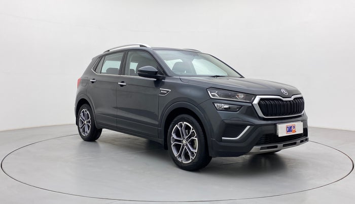 2021 Skoda KUSHAQ STYLE 1.0TSI AT, Petrol, Automatic, 14,897 km, Right Front Diagonal
