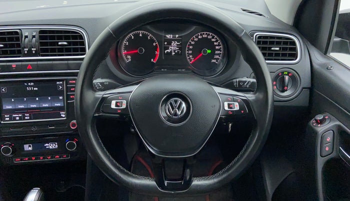 2017 Volkswagen Polo GT TSI 1.2 PETROL AT, Petrol, Automatic, 24,696 km, Steering Wheel Close Up