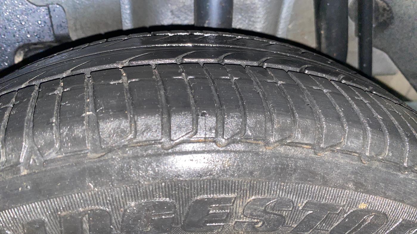 2021 Tata TIGOR XZA PLUS PETROL, Petrol, Automatic, 22,504 km, Left Rear Tyre Tread