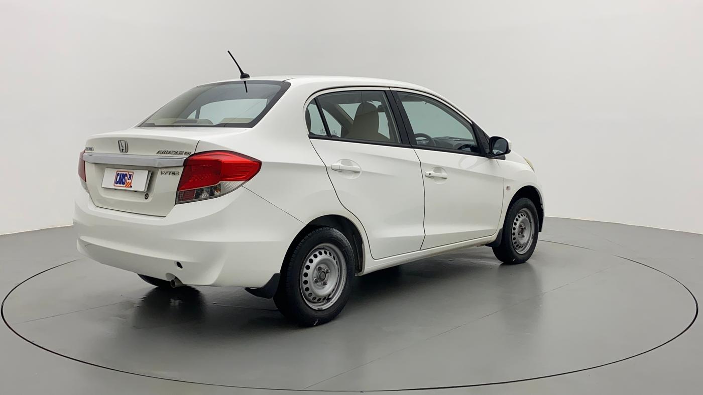 2014 Honda Amaze 1.2 EXMT I VTEC, Petrol, Manual, 85,794 km, Right Back Diagonal