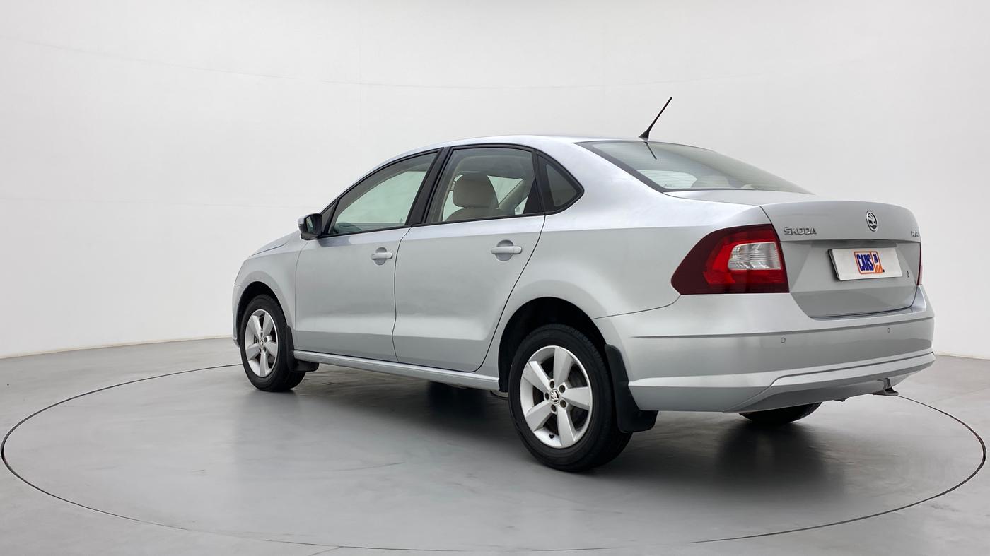 2017 Skoda Rapid AMBITION 1.6 MPFI MT, Petrol, Manual, 84,381 km, Left Back Diagonal