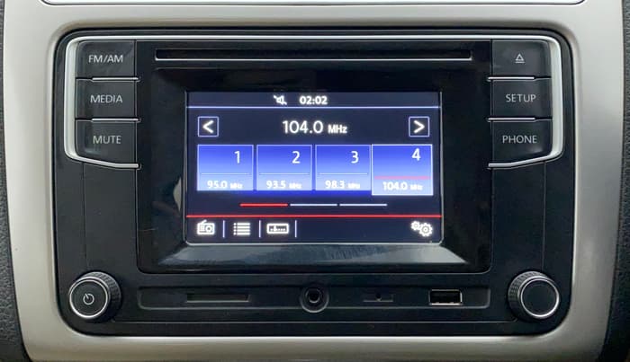2017 Volkswagen Ameo HIGHLINE PLUS 1.5L AT 16 ALLOY, Diesel, Automatic, 46,741 km, Infotainment System