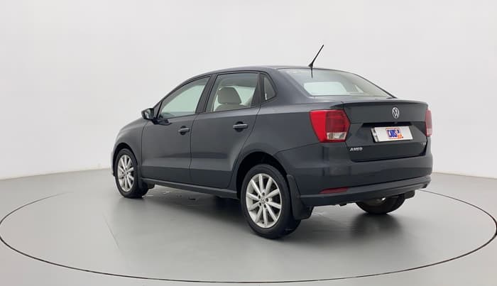 2017 Volkswagen Ameo HIGHLINE PLUS 1.5L AT 16 ALLOY, Diesel, Automatic, 46,741 km, Left Back Diagonal