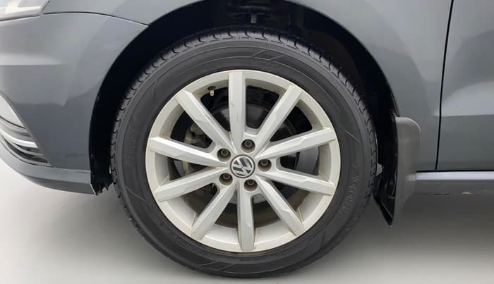 2017 Volkswagen Ameo HIGHLINE PLUS 1.5L AT 16 ALLOY, Diesel, Automatic, 46,741 km, Left Front Wheel