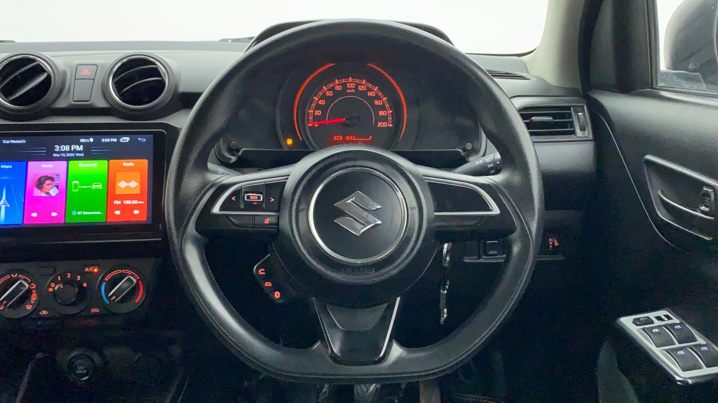 2021 Maruti Swift LXI, Petrol, Manual, 51,558 km, Steering Wheel Close Up