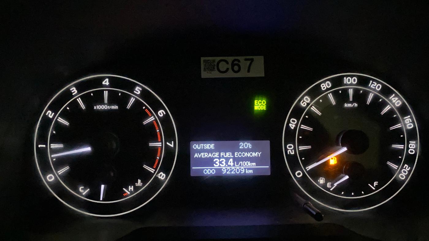 2018 Toyota Innova Crysta 2.7 GX 7 STR MT, Petrol, Manual, 92,265 km, Odometer Image