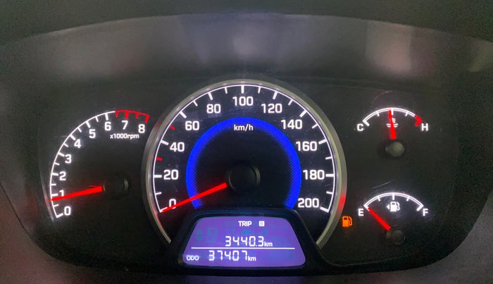 2019 Hyundai Grand i10 SPORTZ 1.2 KAPPA VTVT, Petrol, Manual, 37,450 km, Odometer Image