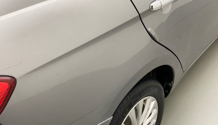 2015 Maruti Ciaz ZXI, Petrol, Manual, 75,992 km, Right quarter panel - Minor scratches