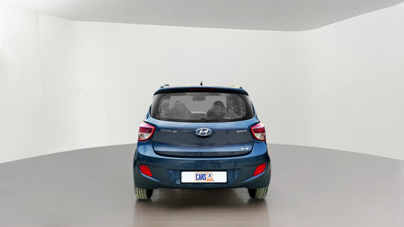 2016 Hyundai Grand i10 SPORTZ 1.2 KAPPA VTVT, Petrol, Manual, 37,711 km, Back/Rear