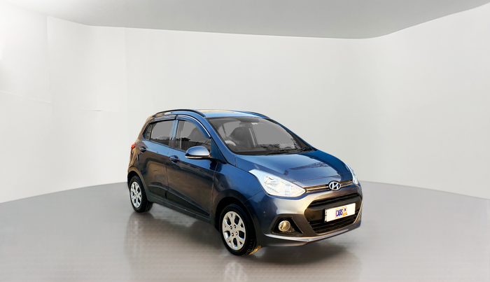 2016 Hyundai Grand i10 SPORTZ 1.2 KAPPA VTVT, Petrol, Manual, 37,711 km, Right Front Diagonal