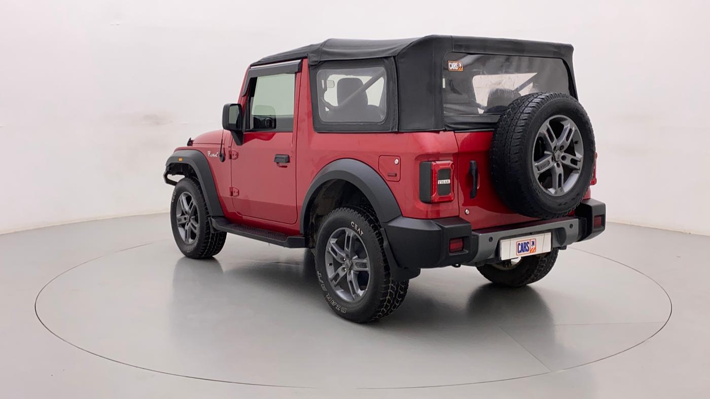 2022 Mahindra Thar LX D 4WD MT CONVERTIBLE, Diesel, Manual, 40,135 km, Left Back Diagonal