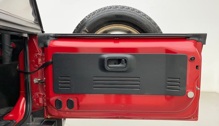 2022 Mahindra Thar LX D 4WD MT CONVERTIBLE, Diesel, Manual, 40,135 km, Boot Door Open