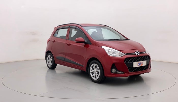 2019 Hyundai Grand i10 SPORTZ 1.2 KAPPA VTVT, Petrol, Manual, 64,501 km, Right Front Diagonal