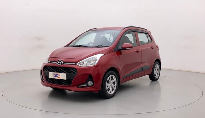 2019 Hyundai Grand i10 SPORTZ 1.2 KAPPA VTVT, Petrol, Manual, 64,501 km, Left Front Diagonal