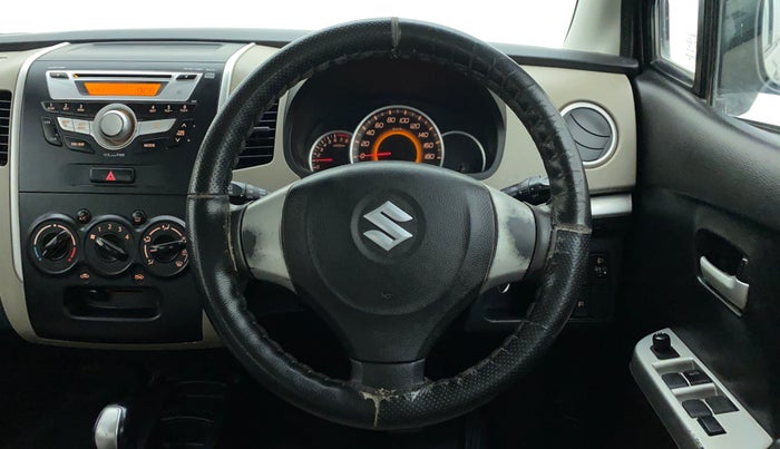 2016 Maruti Wagon R 1.0 VXI AMT, Petrol, Automatic, 52,477 km, Steering Wheel Close Up